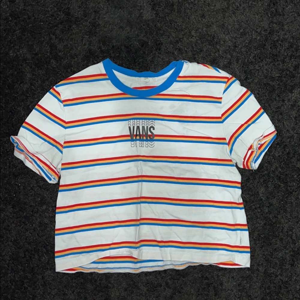 Cropped Vans T shirt